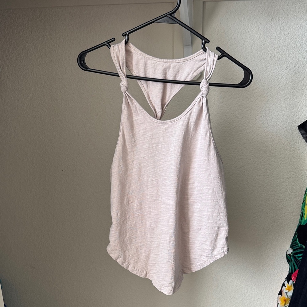 SHEIN Knotted Strap Tank Top